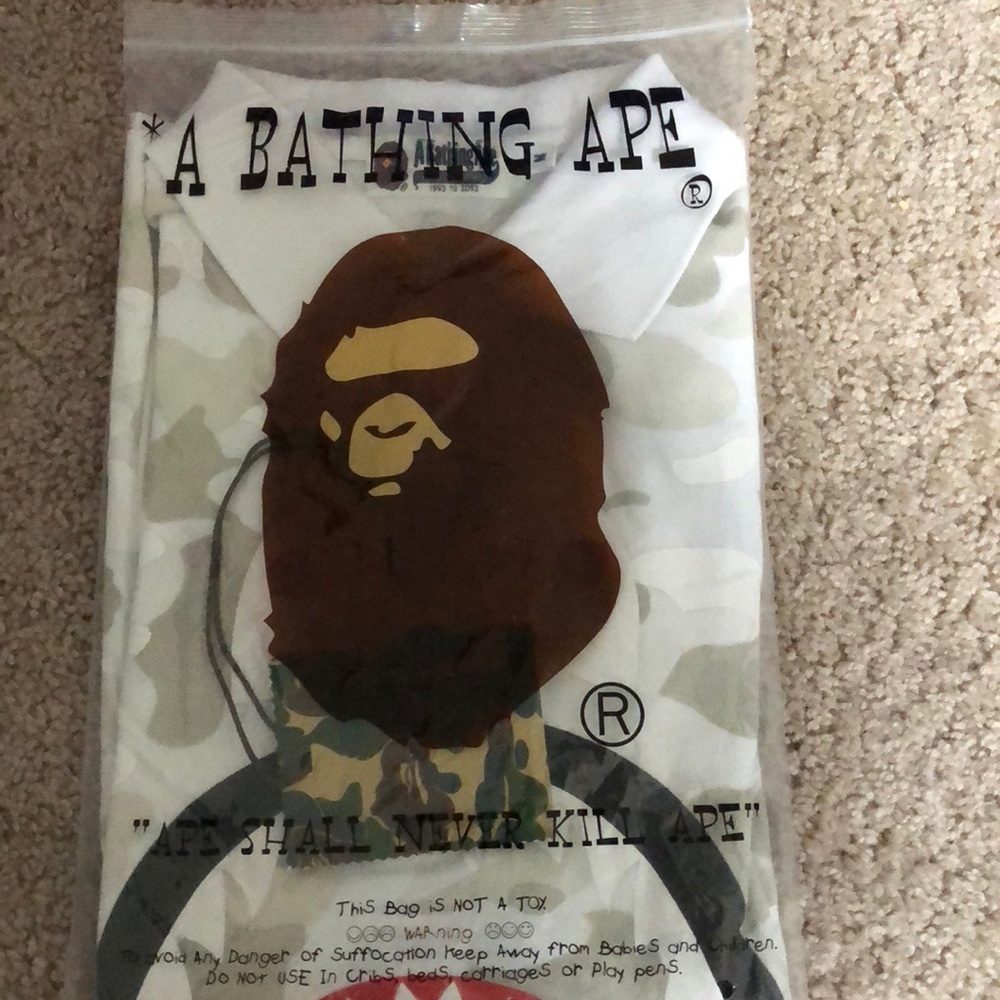 Authentic   BApe polo shirt